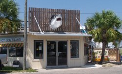 photo of keaton beach hot dog stand